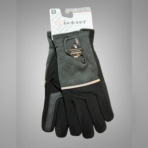 Isotoner Smart Dry Touchscreen Compatible Mens Medium Gloves New